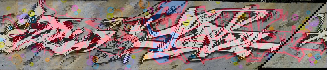 Graffiti Wall - Photo by destro - destro, ponk