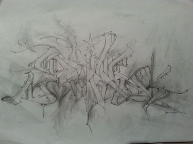 Graffiti Wall - Photo by destro