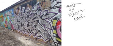 Graffiti Wall - Photo by desturb1 - yo, cwa, crew