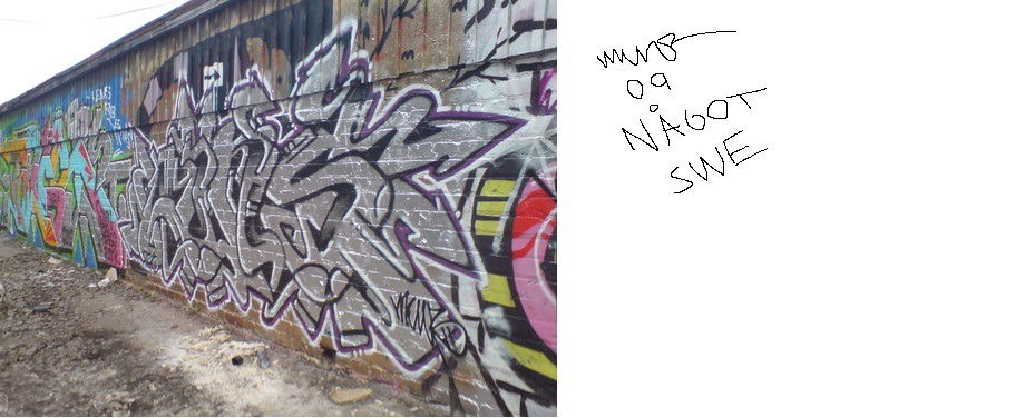 Graffiti Wall - Photo by desturb1 - yo, cwa, crew