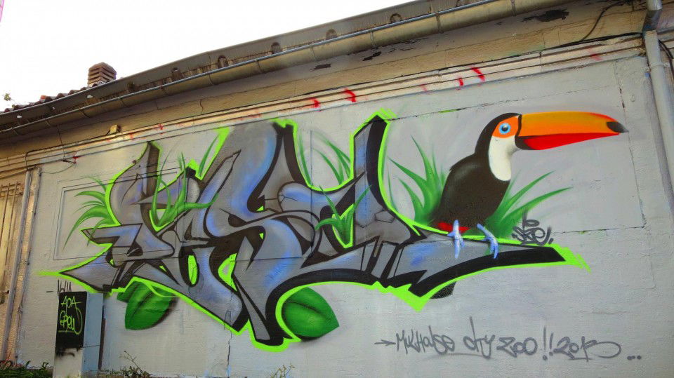 Graffiti Wall in Mulhouse - Photo by desu - desu (2013)