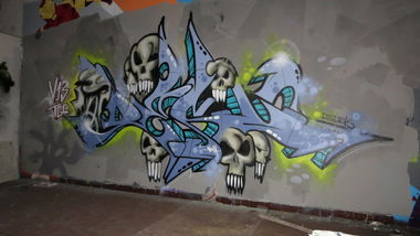 Graffiti Wall in Mulhouse - Photo by desu (2013)