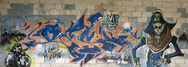 Graffiti Wall - Photo by desu - desu (2013)