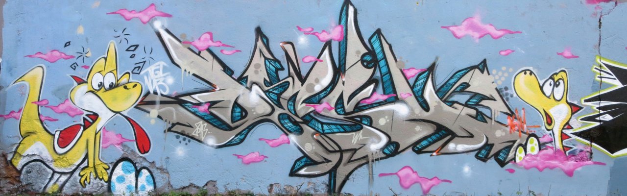 Graffiti Wall in Mulhouse - Photo by desu - desu (2013)