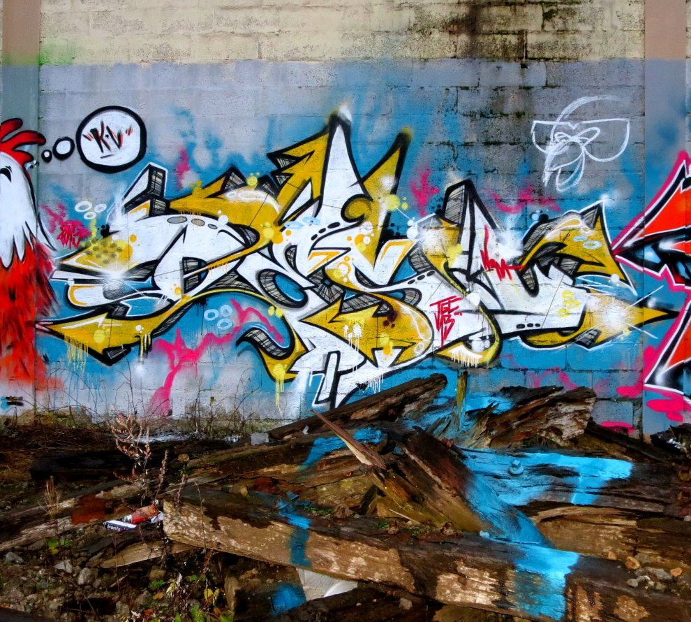 Graffiti Wall in Metz - Photo by desu - desu (2013)