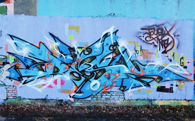 Graffiti Wall in Mulhouse - Photo by desu - desu (2013)