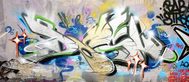 Graffiti Wall - Photo by desu - desu (2014)