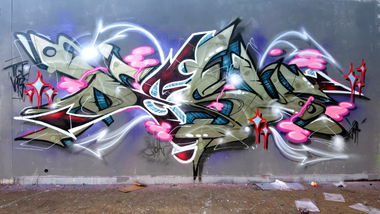 Graffiti Wall - Photo by desu - desu (2014)