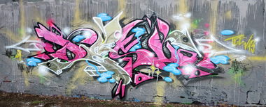 Graffiti Wall - Photo by desu - desu (2014)