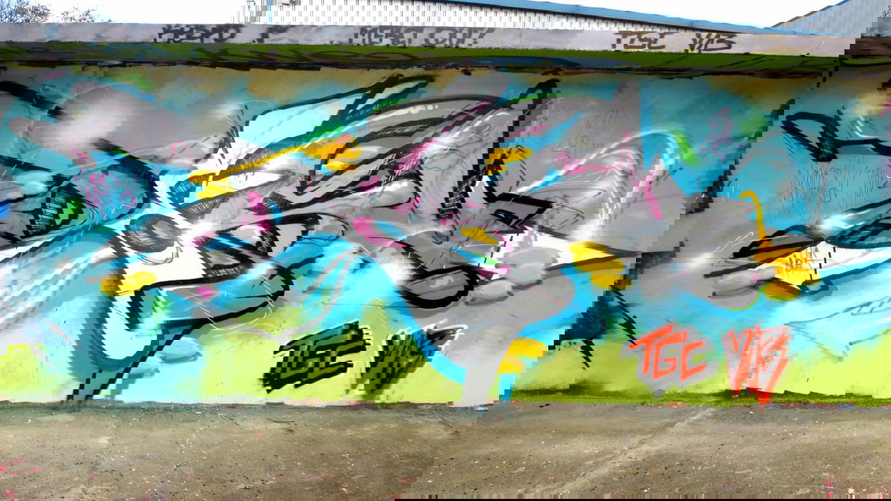 Graffiti Wall - Photo by desu - desu (2014)