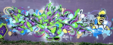 Graffiti Wall - Photo by desu - desu (2014)