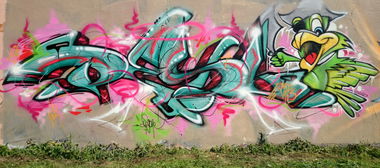 Graffiti Wall - Photo by desu - desu (2014)