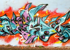 Graffiti Wall - Photo by desu - desu (2014)