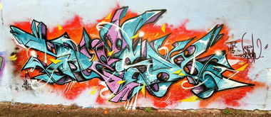 Graffiti Wall - Photo by desu - desu (2014)