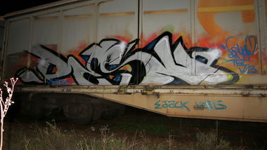 Graffiti Train - Photo by desu - desu (2014)