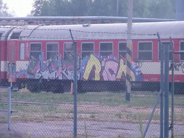 Graffiti Train - Photo by diego1