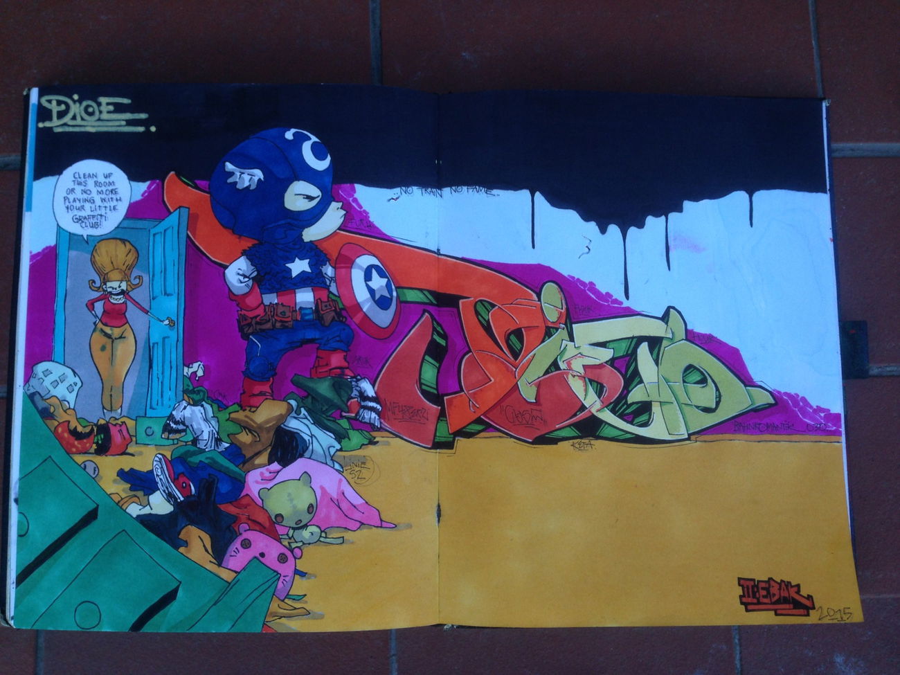 Graffiti Sketch - Photo by dioe48 - Dioe, cys