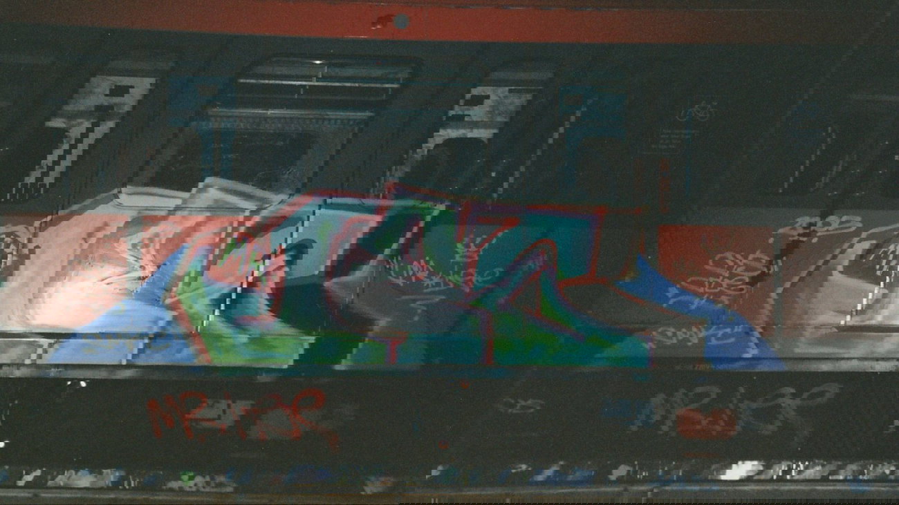 Graffiti Train - Photo by dioe48 - mr.lee, cys (2005)