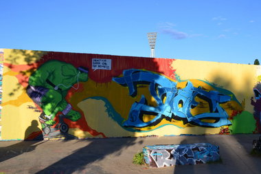 Graffiti Wall - Photo by dioe48 - dioe, dio, dieo (2014)