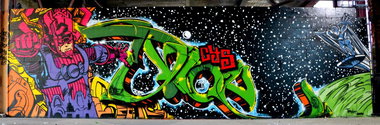 Graffiti Wall - Photo by dioe48 - dioe, dio, BG-tumult (2014)
