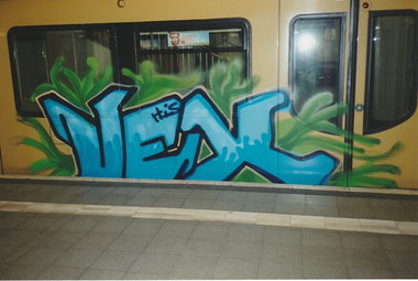 Graffiti Train - Photo by dioe48