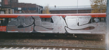 Graffiti Train - Photo by dioe48 - dioe, dio, cys