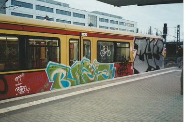 Graffiti Train - Photo by dioe48 - raze (1999)