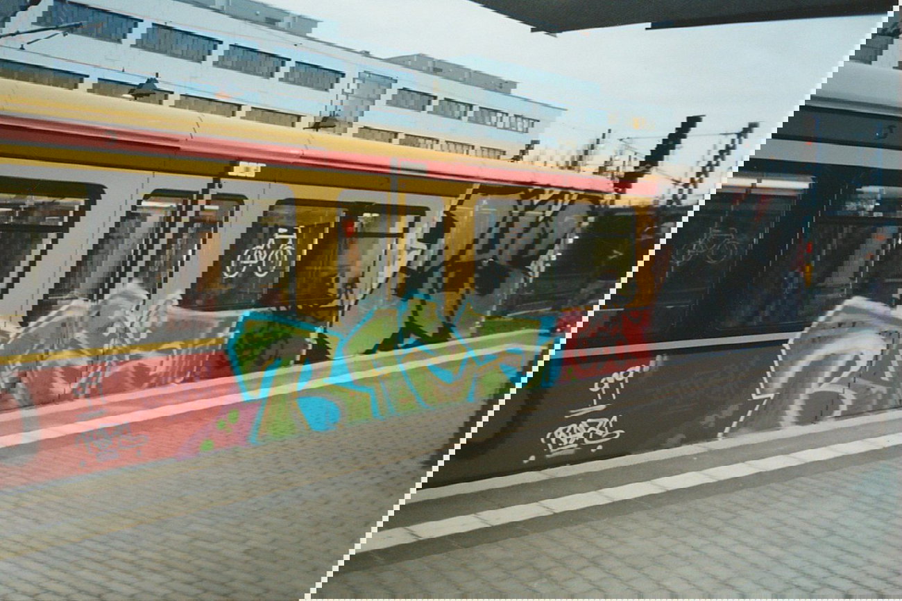 Graffiti Train - Photo by dioe48 - raze (1999)