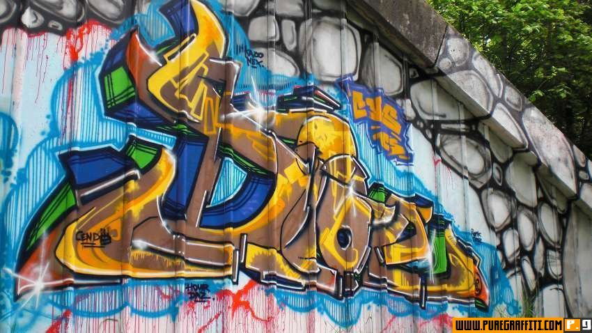 Graffiti Wall - Photo by dioe48 - Dioe, cys