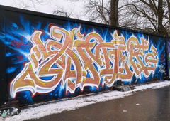 Graffiti Wall in Polska - Photo by dirtistajl (2023)