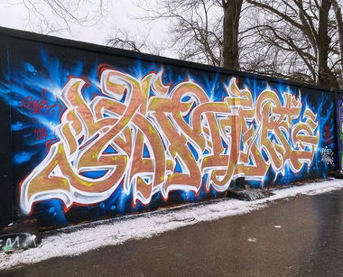 Graffiti Wall in Polska - Photo by dirtistajl (2023)