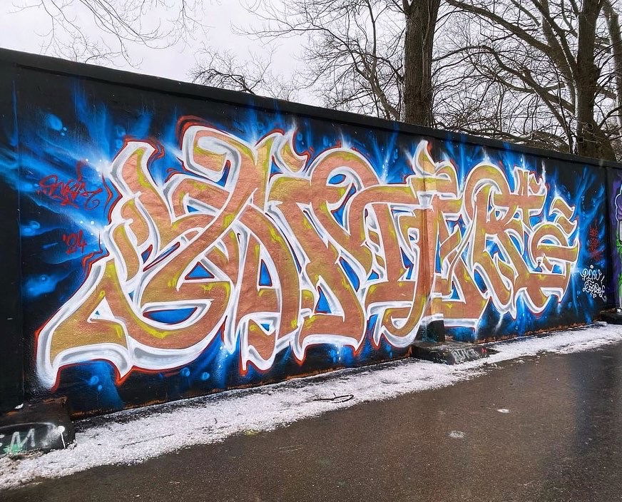 Graffiti Wall in Polska - Photo by dirtistajl (2023)