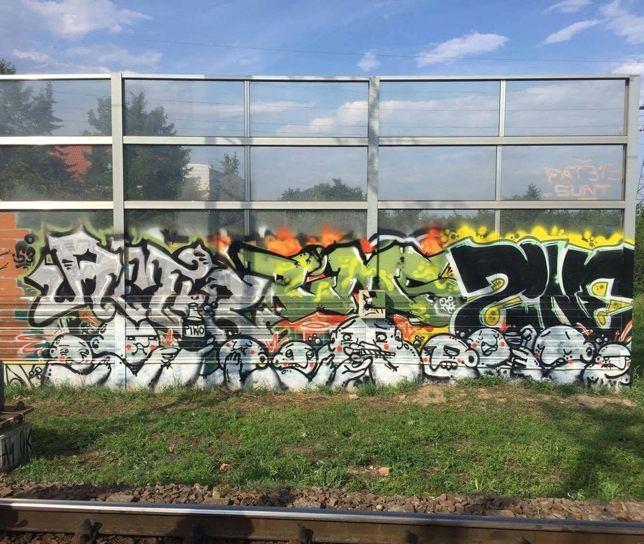 Graffiti Artwork in Gdańsk - Photo by dirtistajl - amir, rims, zine (2016)
