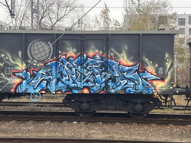 Graffiti Train in Polska - Photo by dirtistajl (2024)