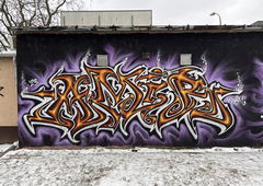 Graffiti Wall in Polska - Photo by dirtistajl (2023)