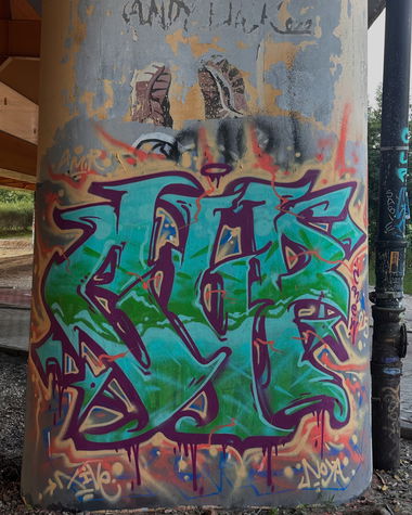 Graffiti Wall in Polska - Photo by dirtistajl (2025)