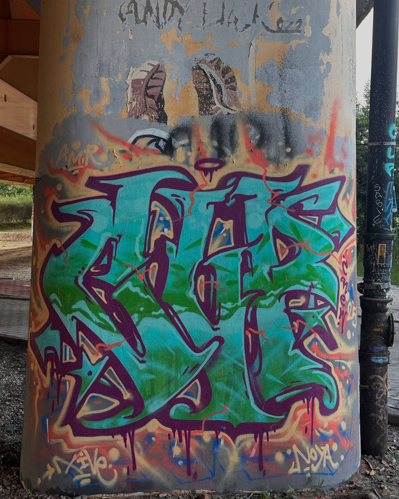 Graffiti Wall in Polska - Photo by dirtistajl (2025)