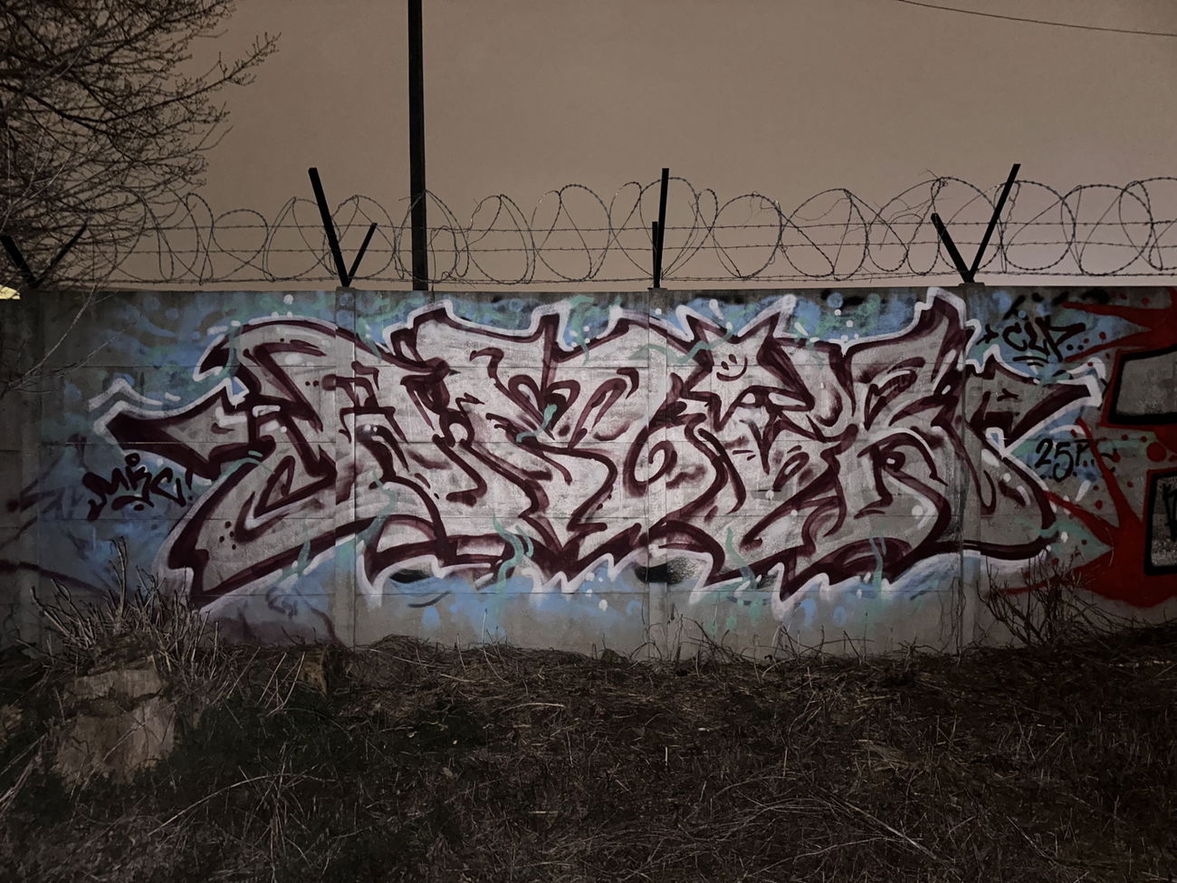 Graffiti Wall in Polska - Photo by dirtistajl - Line (2025)