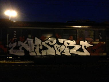 Graffiti Train - Photo by dirtistajl - Amir (2015)
