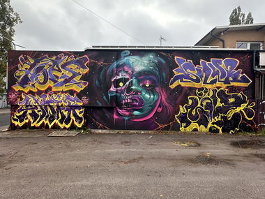 Graffiti Wall in Polska - Photo by dirtistajl - Amir, skuha, nerds (2025)