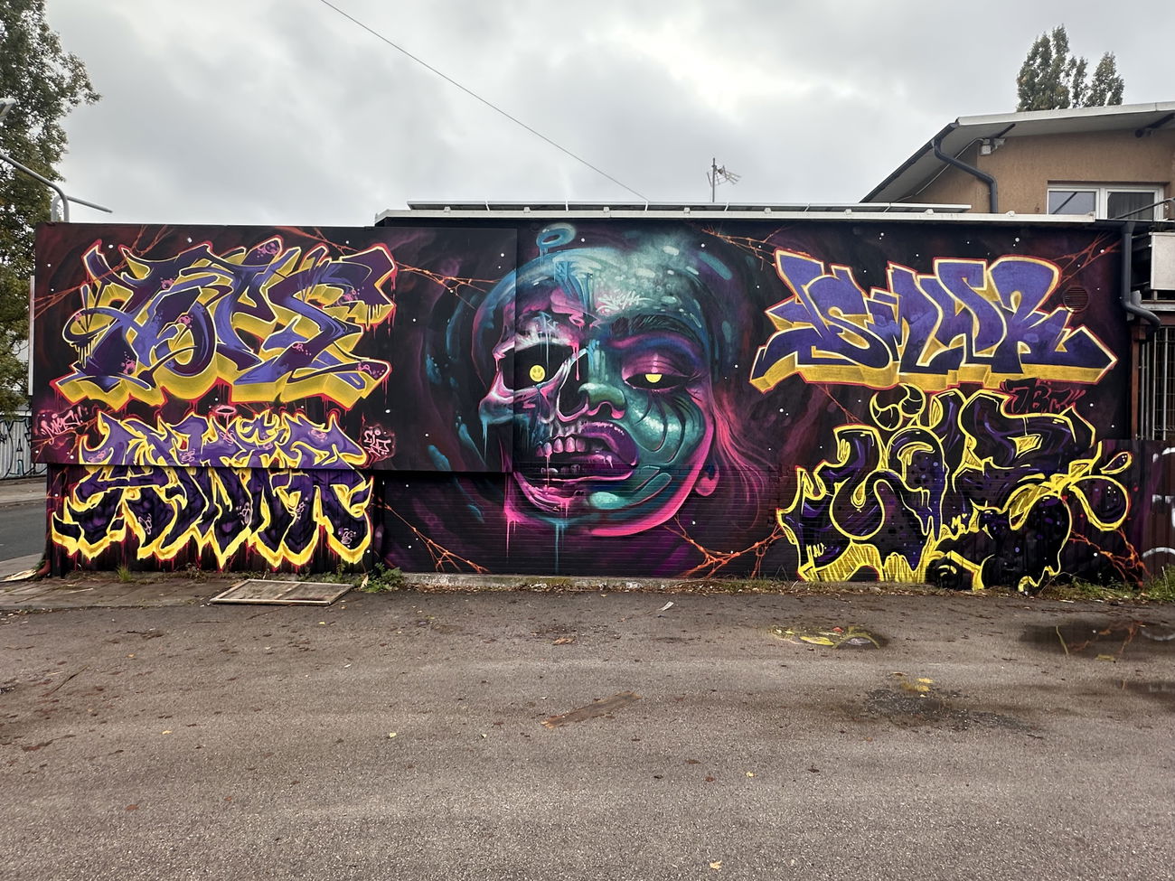 Graffiti Wall in Polska - Photo by dirtistajl - Amir, skuha, nerds (2025)