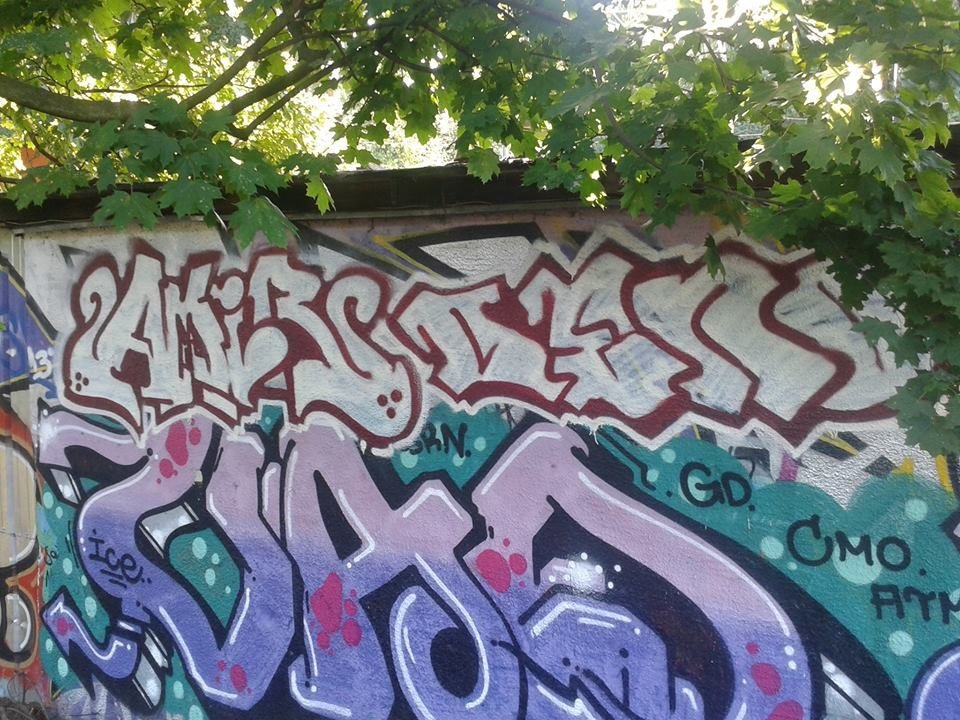 Graffiti Wall in Sopot - Photo by dirtistajl - Amir, Deno (2013)