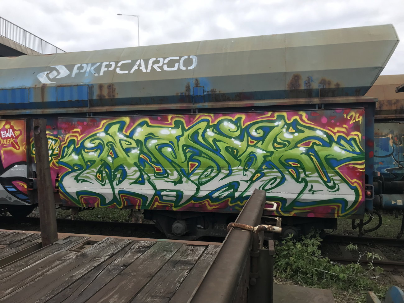 Graffiti Train in Warsaw - Photo by dirtistajl - freight, fr8 (2024)