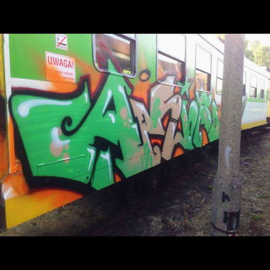 Graffiti Train - Photo by dirtistajl - amir (2015)