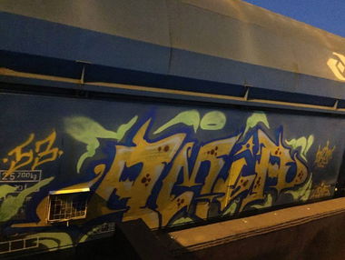 Graffiti Train in Polska - Photo by dirtistajl - amir, zps, 53 (2016)