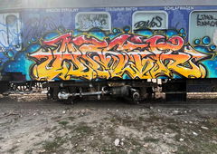 Graffiti Train in Polska - Photo by dirtistajl