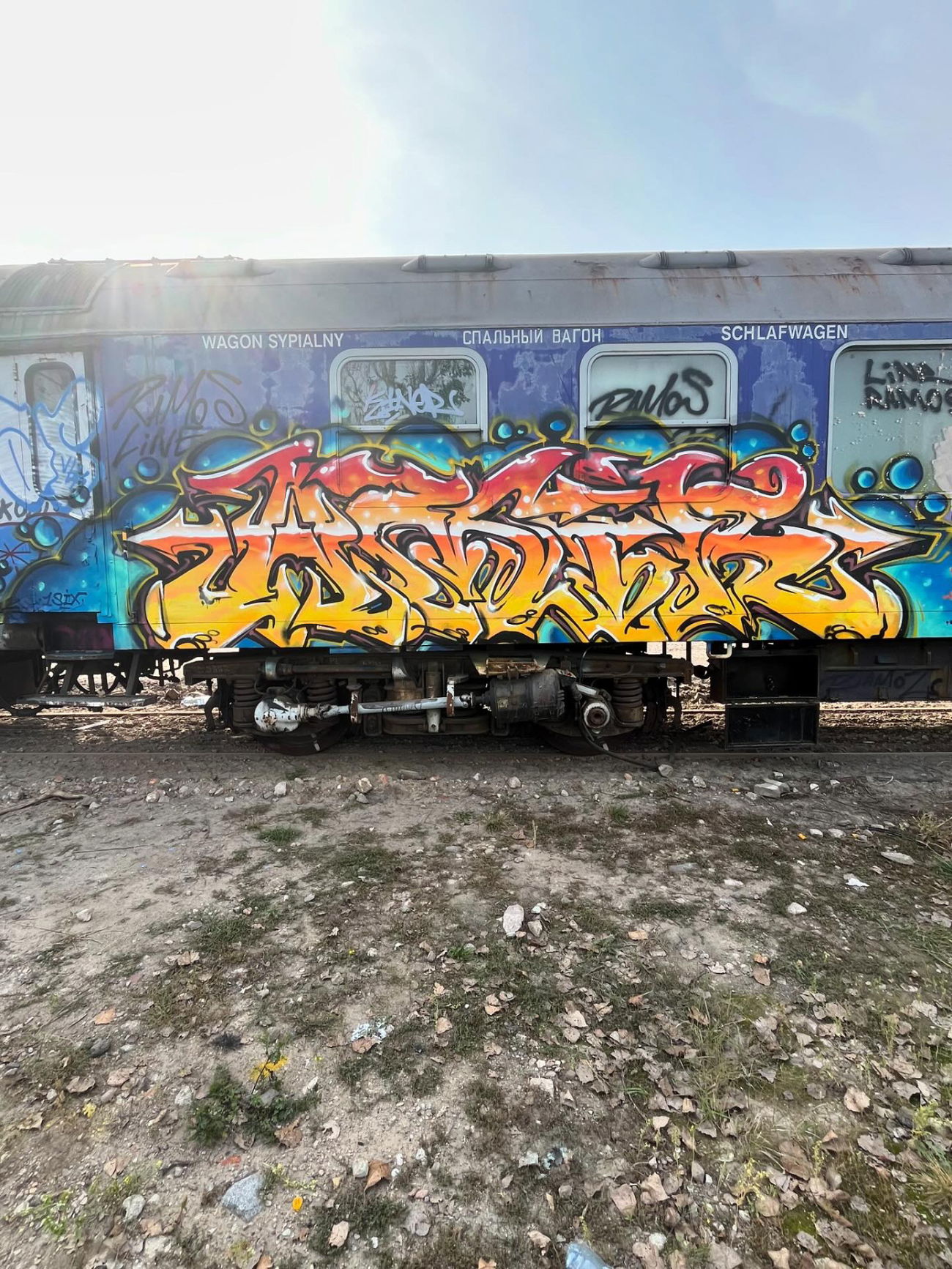 Graffiti Train in Polska - Photo by dirtistajl