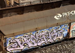 Graffiti Train in Warsaw - Photo by dirtistajl (2023)