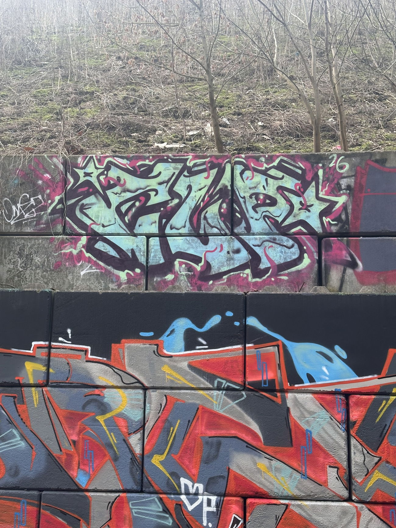 Graffiti Wall in Warsaw - Photo by dirtistajl (2026)