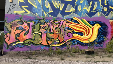 Graffiti Wall in Warsaw - Photo by dirtistajl - fukow (2026)